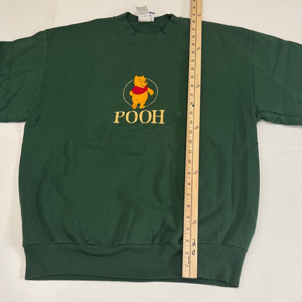 Vintage Pooh 100 acre Green Sweater For Women (see picture for measurements) - Picture 3 of 7